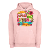 Pigment Salmon sweet summer time Urban Hoodie - Zillion Design Studio