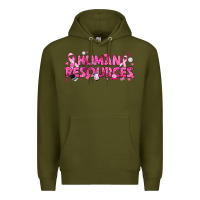 Army Green Breast Cancer Human Resources Premium Hoodie - texasbilliewilder