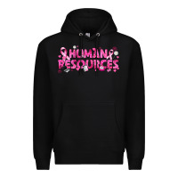 Black Breast Cancer Human Resources Premium Hoodie - texasbilliewilder
