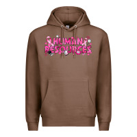 Chestnut Breast Cancer Human Resources Premium Hoodie - texasbilliewilder