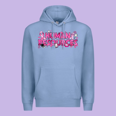 Breast Cancer Human Resources Premium Hoodie Designed By Texasbilliewilder