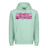 Seafoam Breast Cancer Human Resources Premium Hoodie - texasbilliewilder