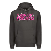 Smoke Breast Cancer Human Resources Premium Hoodie - texasbilliewilder