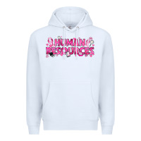 White Breast Cancer Human Resources Premium Hoodie - texasbilliewilder