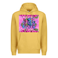 Antique Gold cute and fluffy stitch Premium Hoodie - Zillion Design Studio