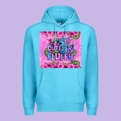 Cute And Fluffy Stitch Premium Hoodie Designed By Zillion Design Studio