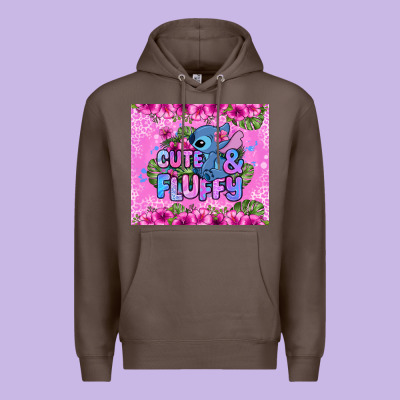 Cute And Fluffy Stitch Premium Hoodie Designed By Zillion Design Studio