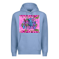 Colony Blue cute and fluffy stitch Premium Hoodie - Zillion Design Studio