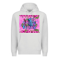 Dove Grey cute and fluffy stitch Premium Hoodie - Zillion Design Studio