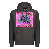Smoke cute and fluffy stitch Premium Hoodie - Zillion Design Studio
