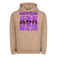 Pigment Burro Domestic Violence Warrior Afro Gnomes Urban Hoodie - texasbilliewilder