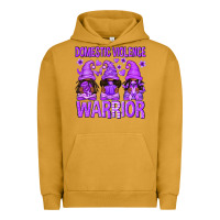 Pigment Peanut Butter Domestic Violence Warrior Afro Gnomes Urban Hoodie - texasbilliewilder