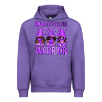 Tulip Domestic Violence Warrior Afro Gnomes Urban Hoodie - texasbilliewilder