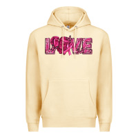 Pina Colada Breast Cancer Love Premium Hoodie - texasbilliewilder