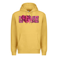 Antique Gold Breast Cancer Love Premium Hoodie - texasbilliewilder