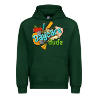 Forest Green daycare dude Urban Hoodie - RanaPortraitStore