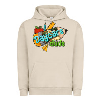 Pigment French Oak daycare dude Urban Hoodie - RanaPortraitStore