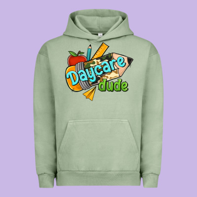 Daycare Dude Urban Hoodie Designed By Ranaportraitstore