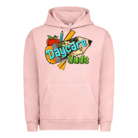 Pigment Salmon daycare dude Urban Hoodie - RanaPortraitStore