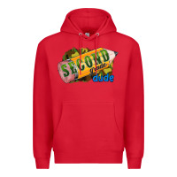 Red second grade dude Premium Hoodie - RanaPortraitStore