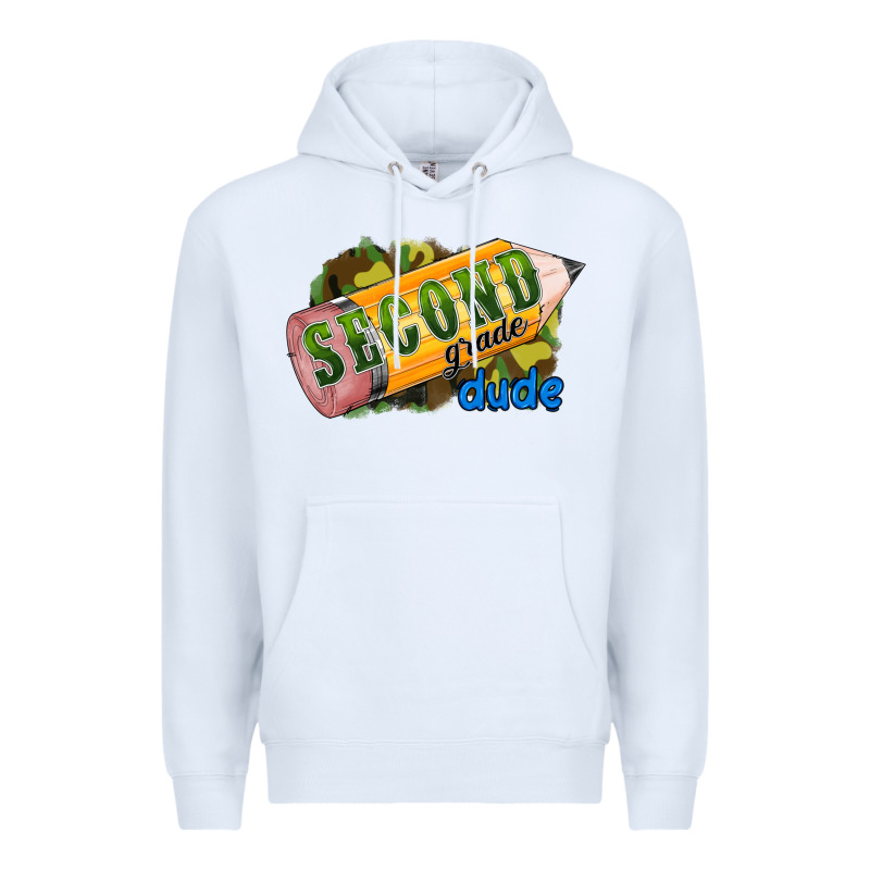 Second Grade Dude Premium Hoodie by RanaPortraitStore | Teevron