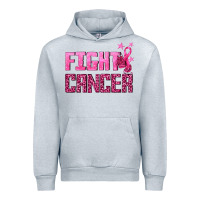 Heather Grey Fight Cancer Urban Hoodie - texasbilliewilder