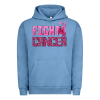 Pigment Pebble Blue Fight Cancer Urban Hoodie - texasbilliewilder