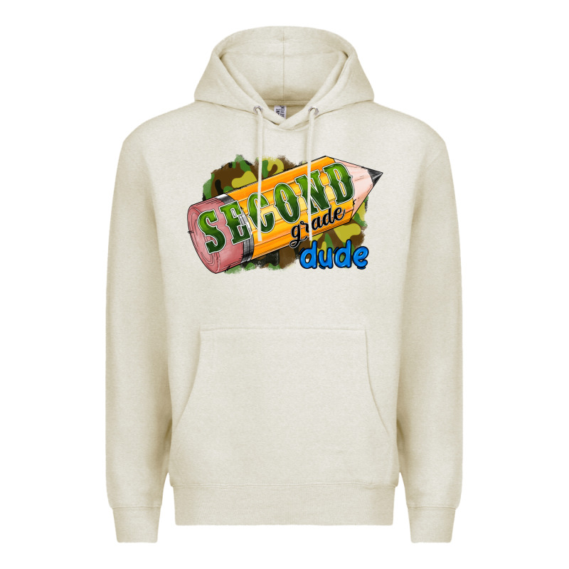 Second Grade Dude Premium Hoodie by RanaPortraitStore | Teevron