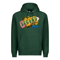 Sports Green second grade dude Premium Hoodie - RanaPortraitStore