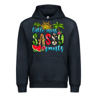 Navy little miss sassy pants Urban Hoodie - Zillion Design Studio