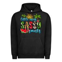 Pigment Black little miss sassy pants Urban Hoodie - Zillion Design Studio