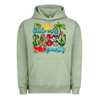 Pigment Oil Green little miss sassy pants Urban Hoodie - Zillion Design Studio