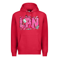Cardinal Breast Cancer LPN Licensed Practical Nurse Premium Hoodie - texasbilliewilder