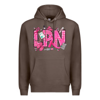Coffee Breast Cancer LPN Licensed Practical Nurse Premium Hoodie - texasbilliewilder