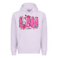 Lilac Breast Cancer LPN Licensed Practical Nurse Premium Hoodie - texasbilliewilder