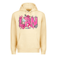 Pina Colada Breast Cancer LPN Licensed Practical Nurse Premium Hoodie - texasbilliewilder