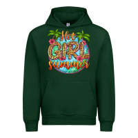 Forest Green hot girl summer Urban Hoodie - Zillion Design Studio