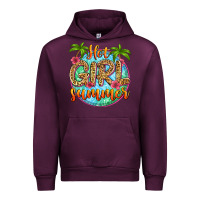 Mauve Wine hot girl summer Urban Hoodie - Zillion Design Studio