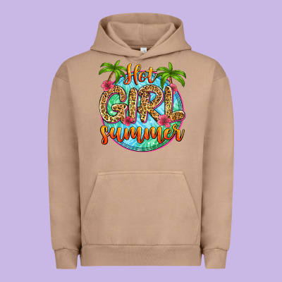 Hot Girl Summer Urban Hoodie Designed By Zillion Design Studio