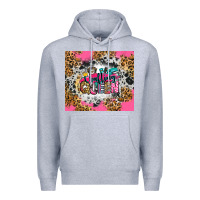 Heather Grey crafting queen Premium Hoodie - Zillion Design Studio