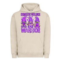 Pigment French Oak Domestic Violence Warrior Gnomes Urban Hoodie - texasbilliewilder