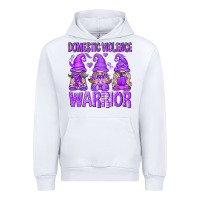 White Domestic Violence Warrior Gnomes Urban Hoodie - texasbilliewilder