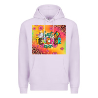 Lilac best teacher ever Premium Hoodie - Zillion Design Studio