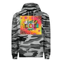 Slate Camo best teacher ever Premium Hoodie - Zillion Design Studio