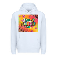 White best teacher ever Premium Hoodie - Zillion Design Studio