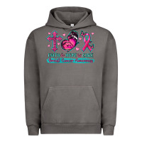 Pigment Tornado Faith Hope Cure Breast Cancer Awareness Urban Hoodie - texasbilliewilder