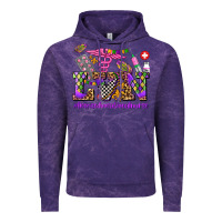 Cloud Purple mardi gras  lvn licensed vocational nurse Vintage Hoodie - AdoDesignShop