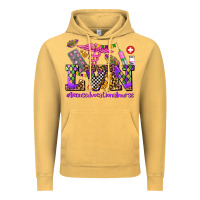 Vintage Mustard mardi gras  lvn licensed vocational nurse Vintage Hoodie - AdoDesignShop