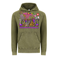 Vintage Olive mardi gras  lvn licensed vocational nurse Vintage Hoodie - AdoDesignShop