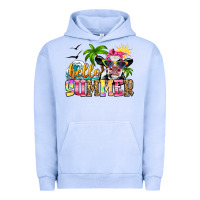 Pigment Grape Ice hello summer cow Urban Hoodie - Zillion Design Studio